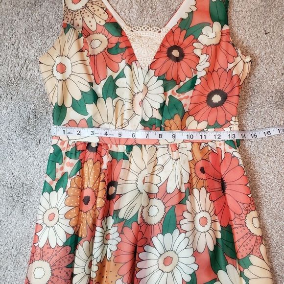 ModCloth Flolal Maxi Dress Size S - Picture 14 of 14